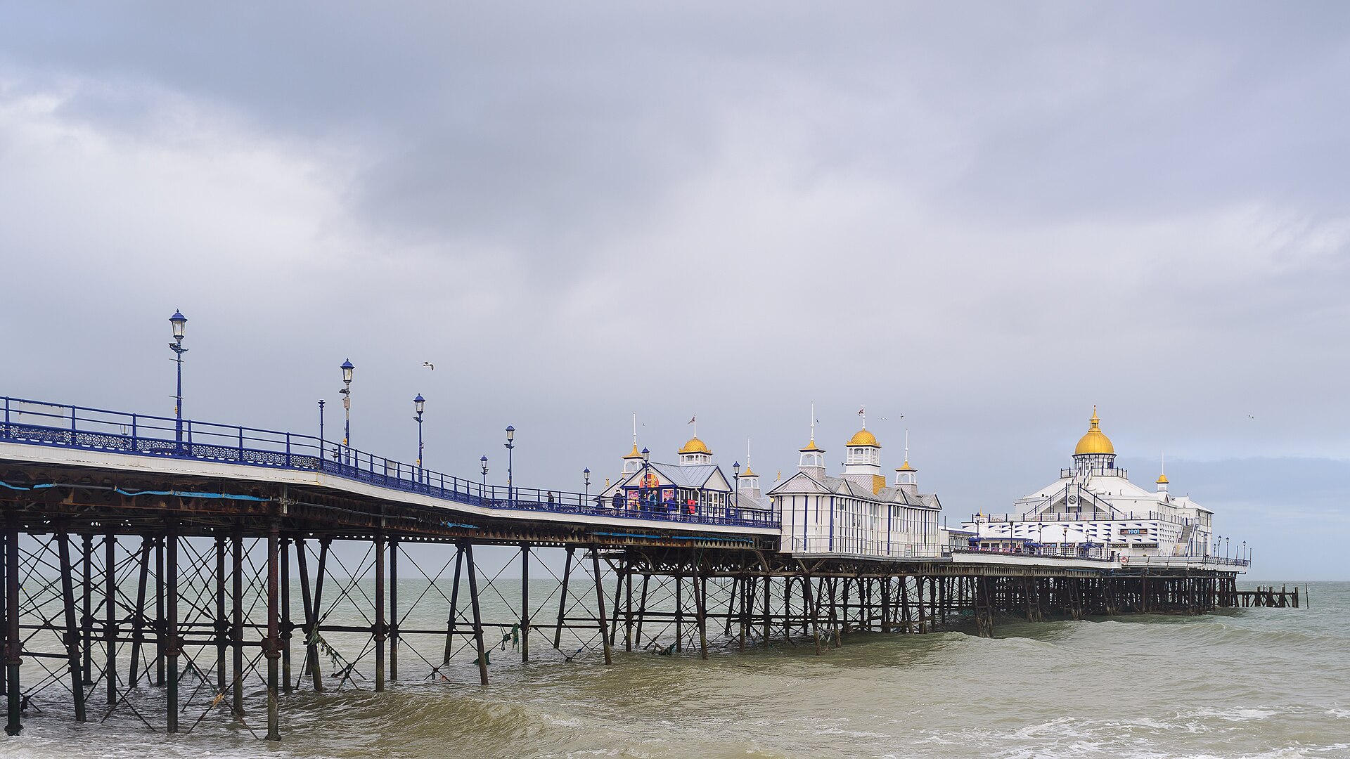 Eastbourne seafront and pier